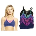 thumbnail image 1 of Just Intimates Wireless Seamless Sports Bra / Bras (Pack of 4) (Group 2, 2X), 1 of 3