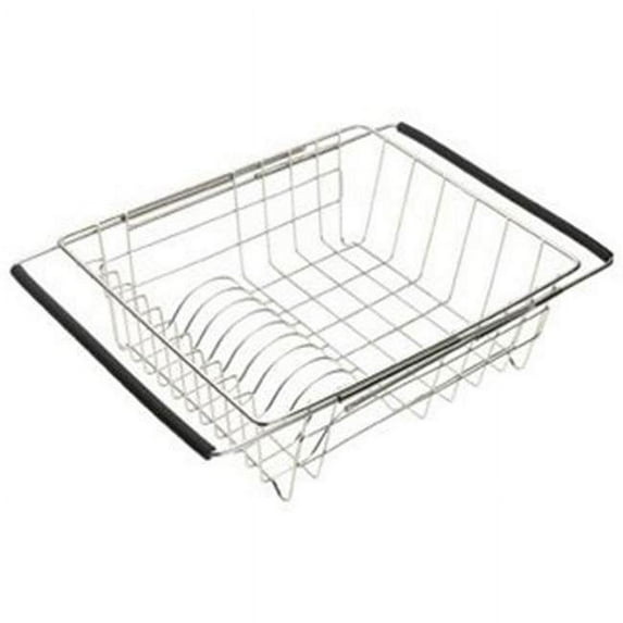 Just JEDD-1375115 Stainless Steel Adjustable In Sink Dish Rack