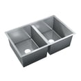 thumbnail image 1 of Just JZRD-20315-M 16 Gauge T-316 Double Bowl Undermount Commercial Grade Outdoor Sink, 1 of 1