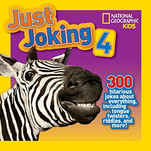 Pre-Owned Just Joking 4: 300 Hilarious Jokes about Everything, Including Tongue Twisters, Riddles, and More! (Paperback) 1426318200 9781426318207