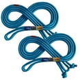 thumbnail image 1 of Just Jump It 16' Foot Jump Rope 2 Pack - Long Jump Ropes for Double Dutch - Outdoor Jump Ropes for Kids and Adults to Play Family Games & Exercise - Turquiose, 1 of 5