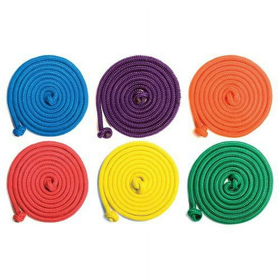 Just Jump It R16OR Orange Rainbow Jump Rope - 16 Feet