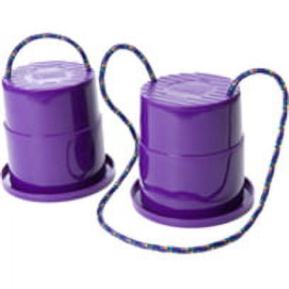Just Jump It Set of 2 EZ Steppers Agility Toy Can Stepper Toys Purple