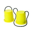 thumbnail image 1 of Just Jump It Set of 2 EZ Steppers Active Indoor and Outdoor Activities for Kids Can Stepper Toys Yellow, 1 of 1