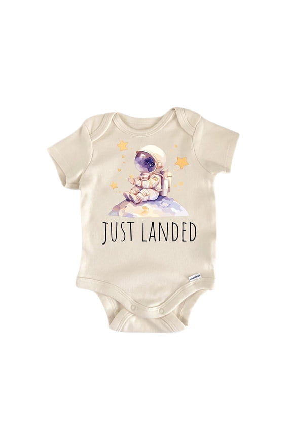 Just Landed Space Newborn Baby Bodysuit