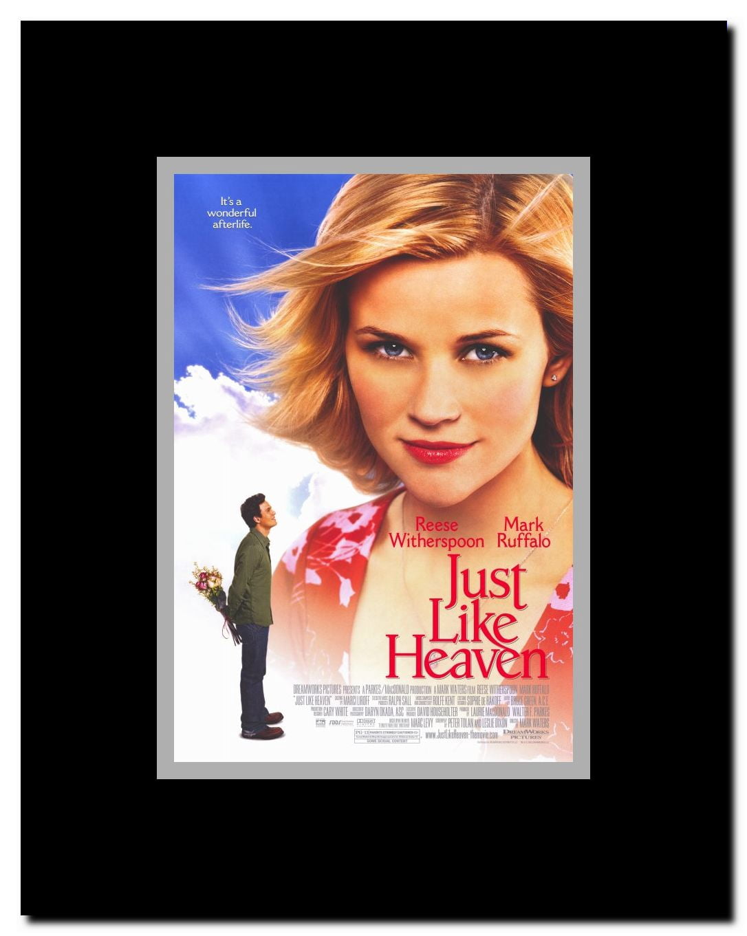 Just Like Heaven Framed Movie Poster