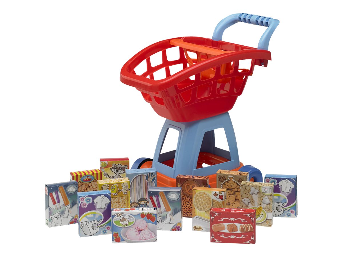 Just Like Home - Deluxe Shopping Cart with Food - image 1 of 2