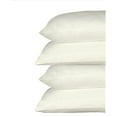 thumbnail image 1 of Just Linen 300 TC 100% Cotton Sateen, Solid Color, Value Pack of 4 Queen Pillow Cases, 1 of 2