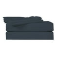 thumbnail image 1 of Just Linen 400 TC 100% Egyptian Cotton Sateen, Solid Colours, King Sheet Set with Deep Pocketed Fitted Sheet, 1 of 4