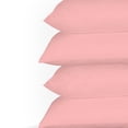thumbnail image 1 of Just Linen 400 TC 100% Egyptian Cotton, Solid Color  Value Pack of 4 King Pillow Cases, 1 of 3