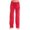 thumbnail image 1 of Just Love 100% Cotton Jersey Women Plaid Pajama Pants Sleepwear (Solid Red, 3X), 1 of 3