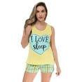 thumbnail image 1 of Just Love 100% Cotton Womens Sleepwear Pajama Set  Breathable, Natural Comfort (Love Sleep - Plaid, 3X), 1 of 3
