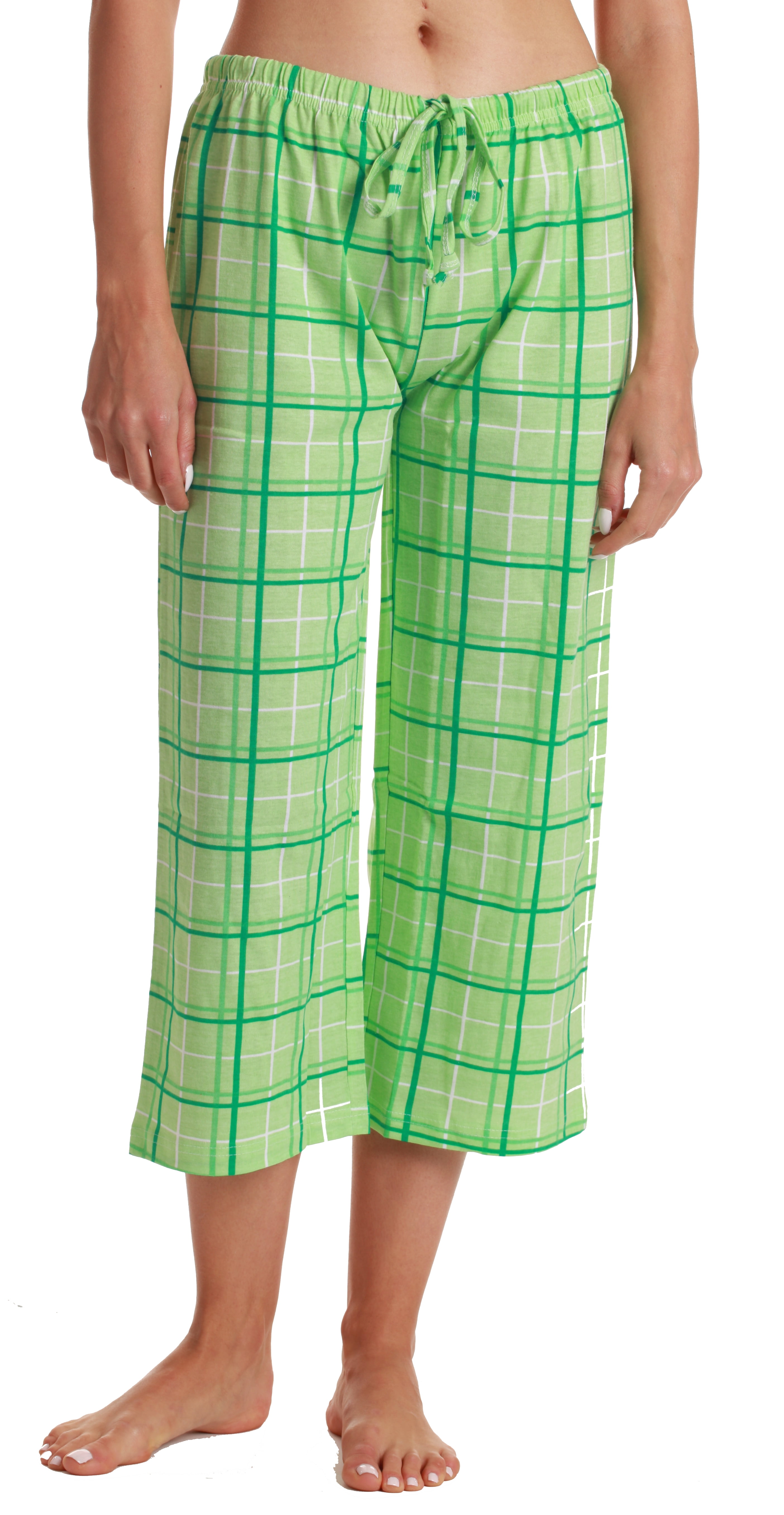 Just Love 100 Cotton Women's Capri Pajama Pants Sleepwear