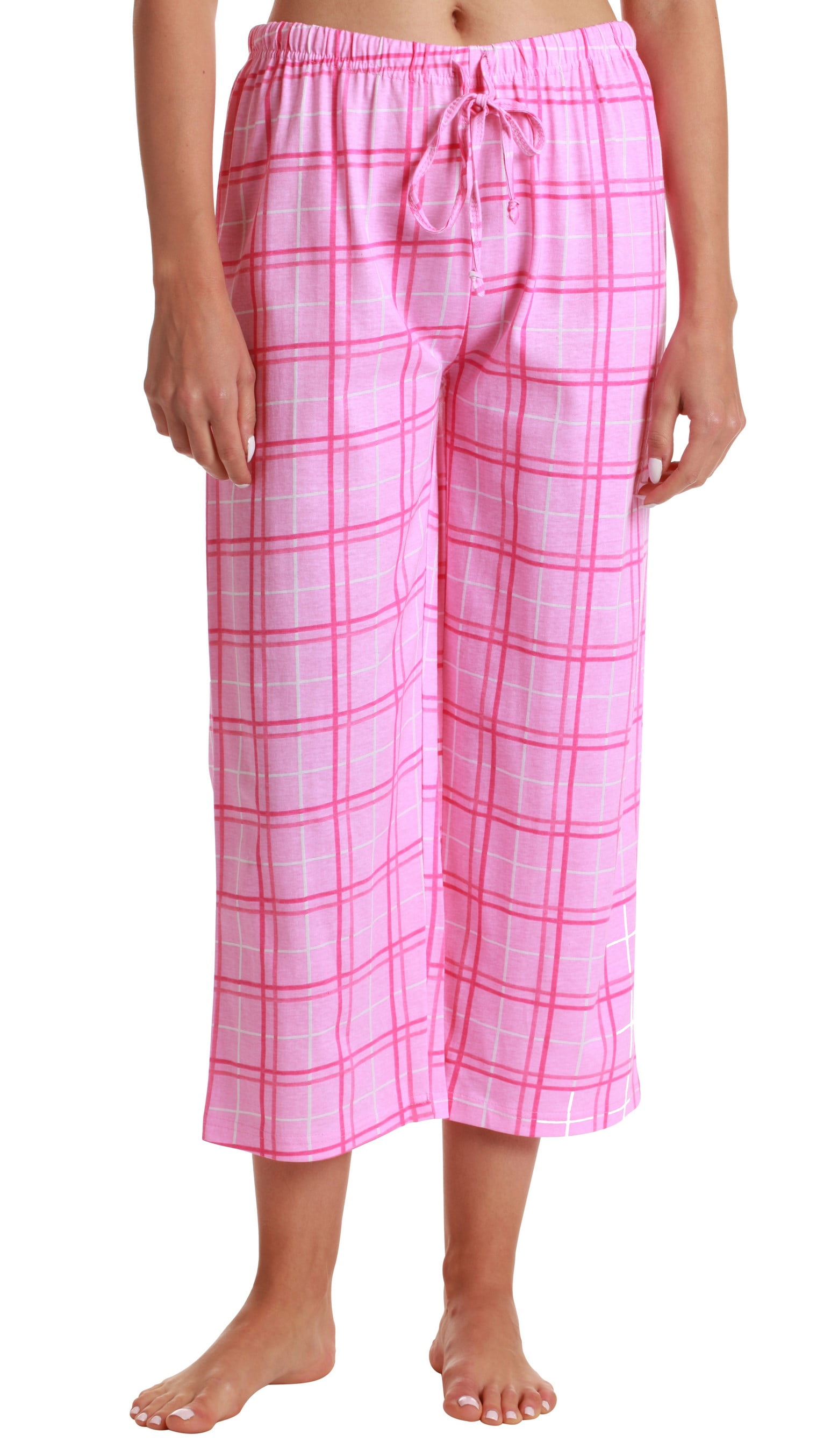 Just Love 100% Cotton Women's Capri Pajama Pants Sleepwear