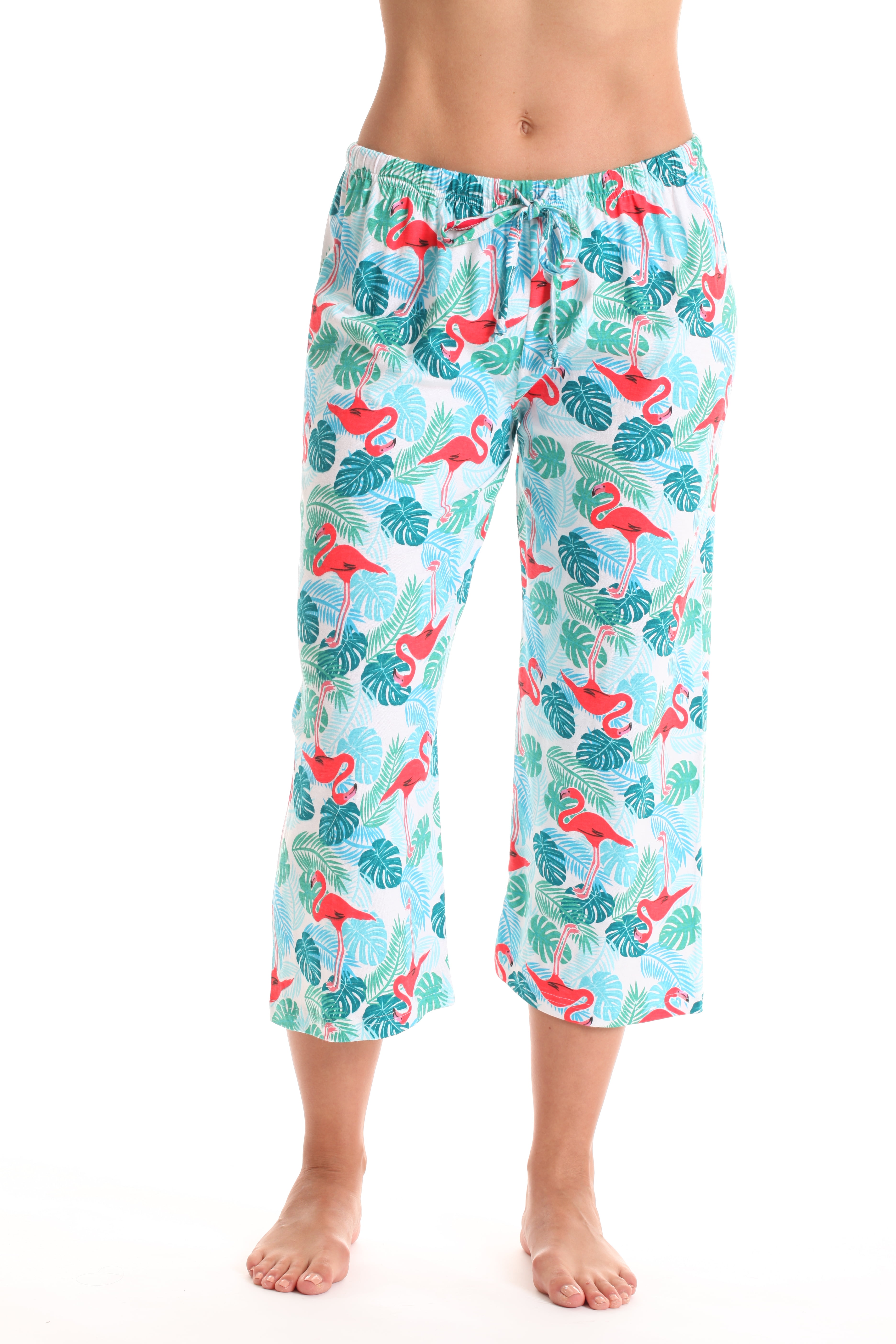 Just Love 100 Cotton Women's Capri Pajama Pants Sleepwear