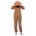 thumbnail image 1 of Just Love Adult Bodysuit with Animal Prints / Pajamas (Giraffe, XX-Large), 1 of 6