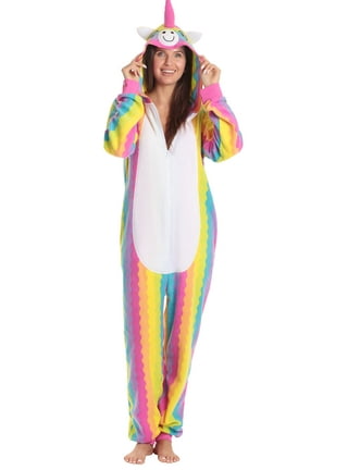 Rainbow Unicorn Unisex Flannel Hoodie Pajamas Costume  Sleepwear women  pajamas, Pajamas women, Unicorn onesie pajamas