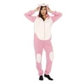thumbnail image 1 of Just Love Adult Onesie / Pajamas (Pink Pug New, X-Large), 1 of 4