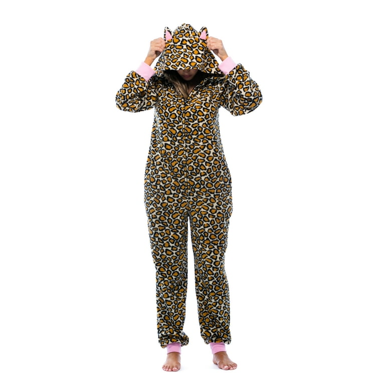 Cheetah pajamas walmart sale