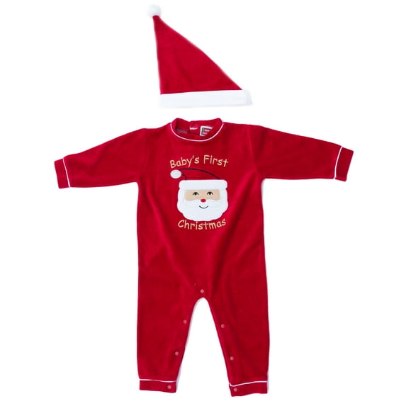 Just Love Baby Coveralls (Santa Face, 24 Months)