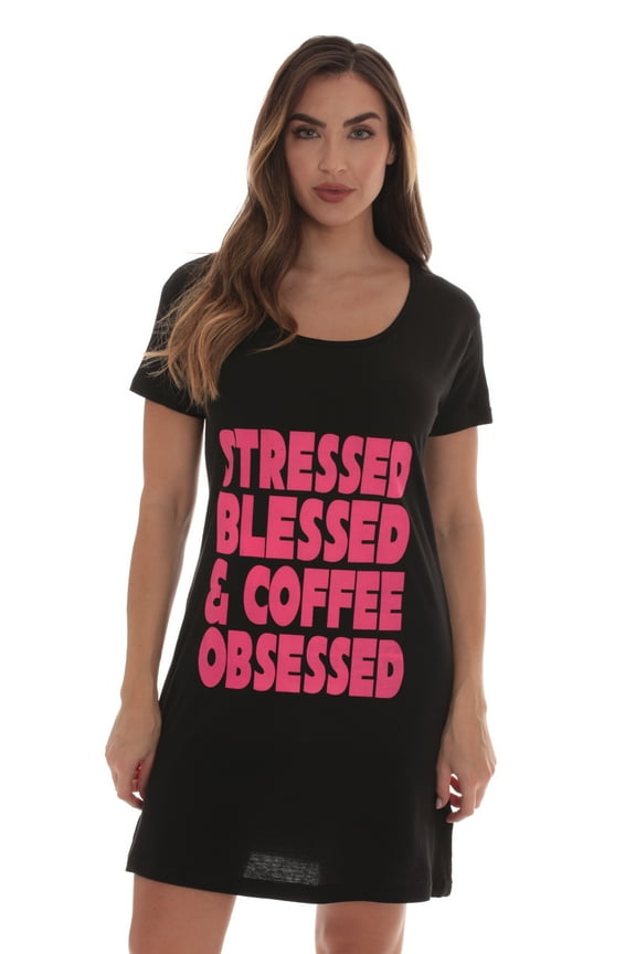 (Black - Coffee Obsessed, Small)