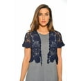thumbnail image 1 of Just Love Bolero Shrug Floral Crochet Women Cardigan, 1 of 3