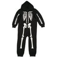 thumbnail image 1 of Just Love Boys Skeleton Jumpsuit One Piece Pajamas (Boys 10-12), 1 of 1
