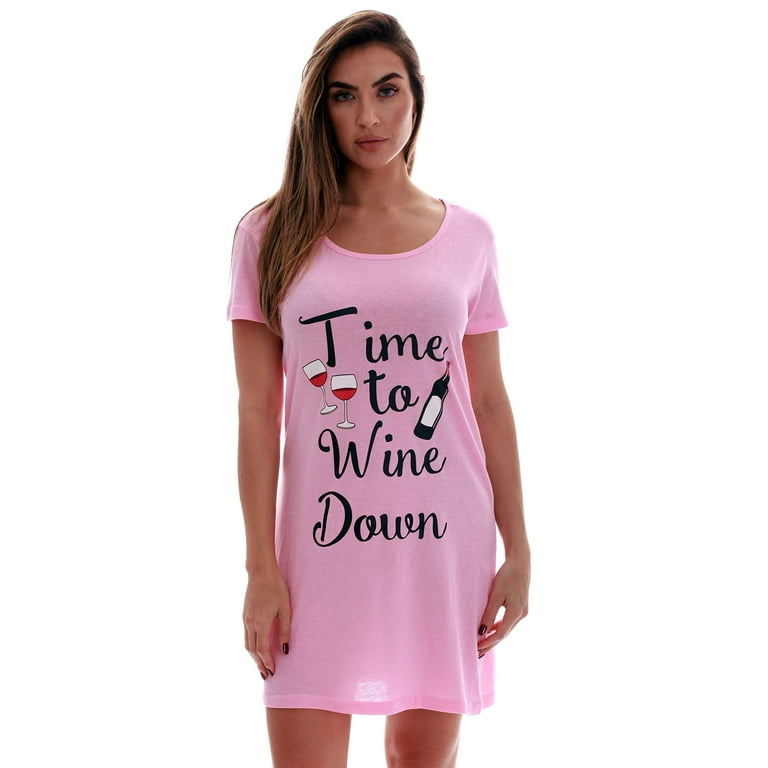 Womens Time To Wine Down T-Shirt Womens Time To Wine Down T-Shirt