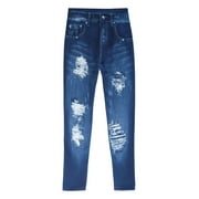 Just Love Jeggings for Girls Comfortable Seamless Printed Leggings