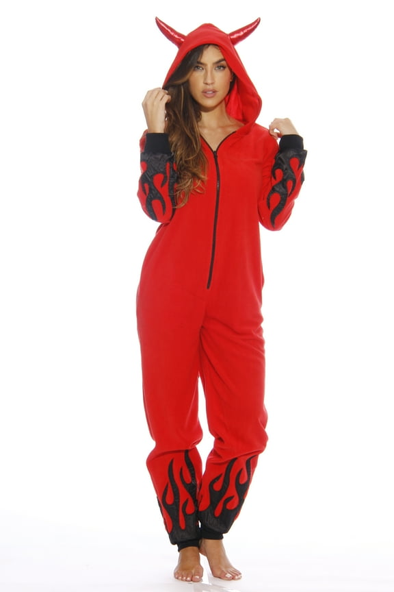 Just Love Devil Adult Onesie Pajamas
