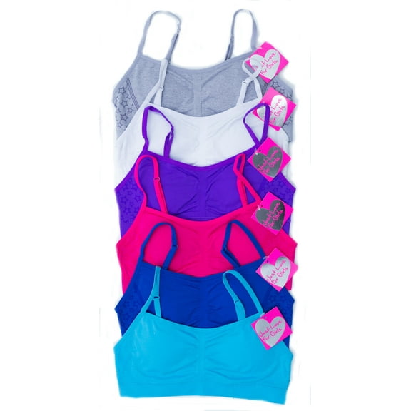 Just Love Girls Bras (Pack of 6) (6 Pack - Group 1, Small / 32A)