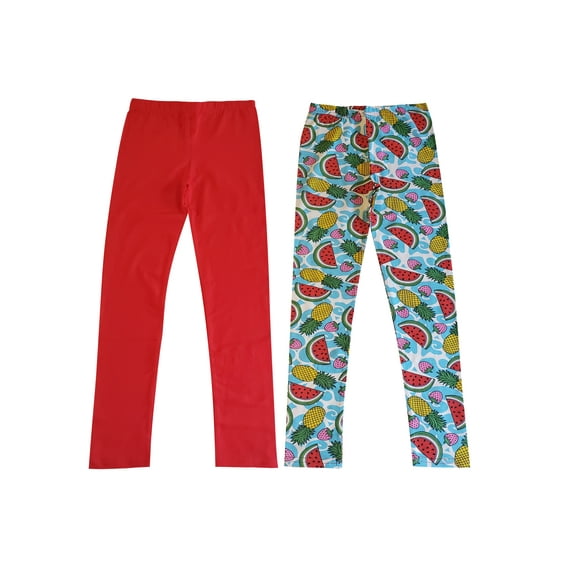Just Love Girls Jeggings Leggings (Pack of 2) (Pack 1, Girls 10-12)