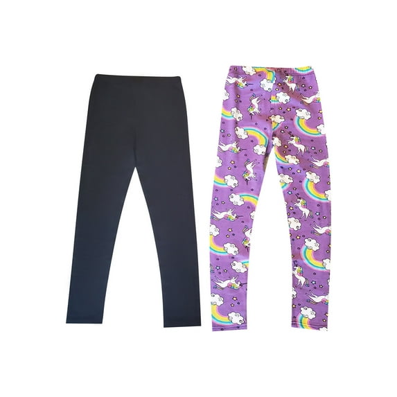 Just Love Girls Jeggings Leggings (Pack of 2) (Pack 5, Girls 6X)