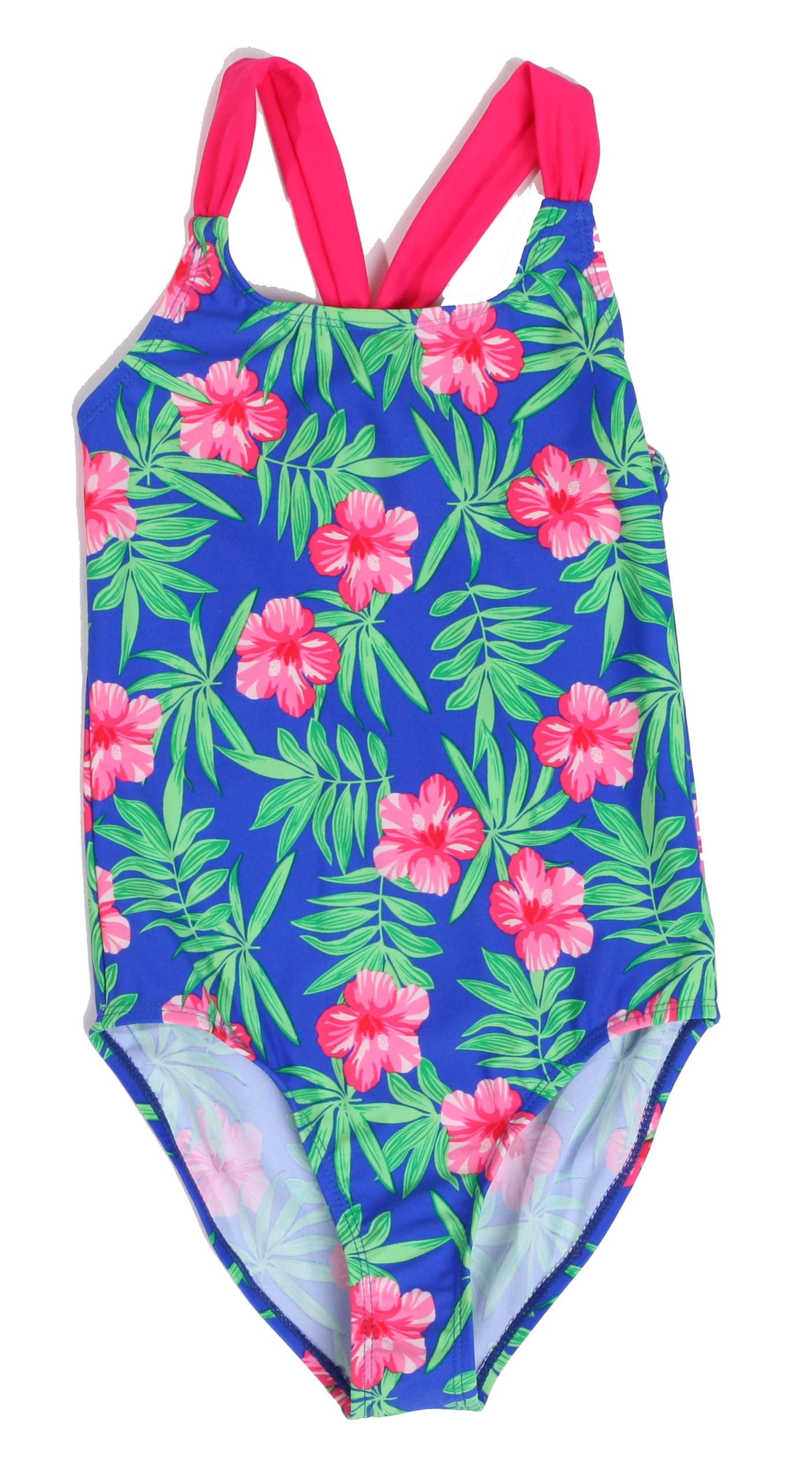 Just Love Girls' Racerback One-Piece Swimsuit with Upper Body Strap ...