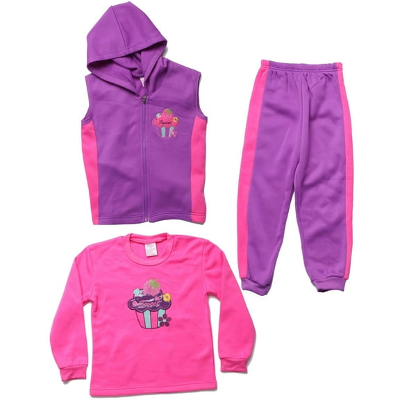Just Love Girls Three Piece Fleece Set 53201-28-7