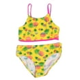 thumbnail image 1 of Just Love Girls Two Piece Bathing Suits Swimwear for Girl (Yellow - Rainbow Pineapple, 10-12 Years), 1 of 2