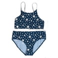 thumbnail image 1 of Just Love Girls Two Piece Bathing Suits Swimwear for Girl (Navy - Silver Stars, 5-6 Years), 1 of 2