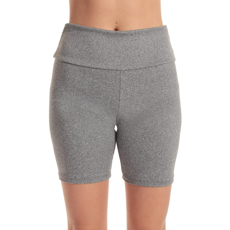 Grey mini cheap biker shorts