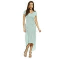 thumbnail image 1 of Just Love Maxi Dress / Summer Dresses (Heathered Green / Oatmeal, Medium), 1 of 2