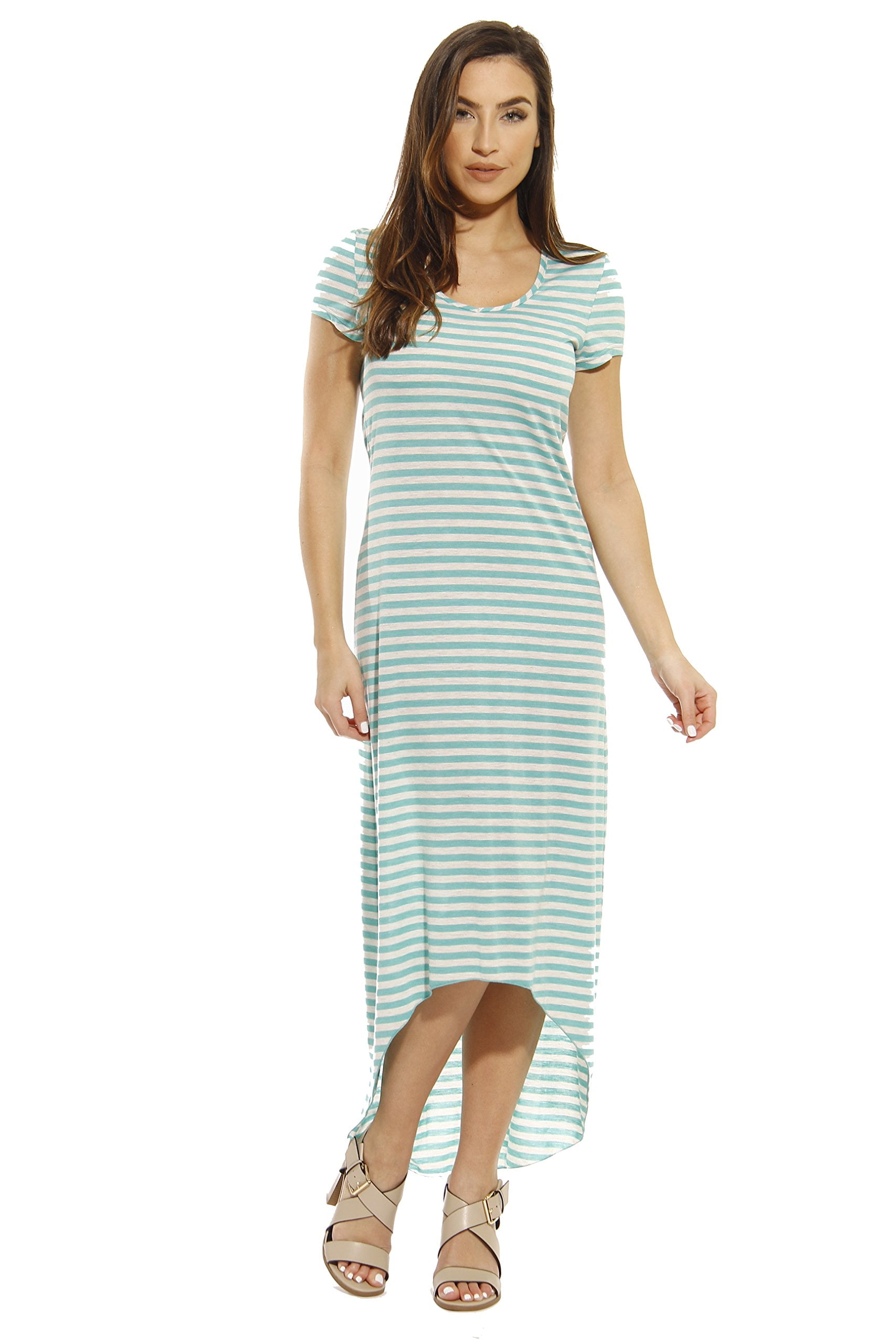 chinese dress ladies Just Love 401501-CHR-S Summer Dresses/Maxi Dress Heathered Charcoal at  Amazon Women's Clothing store main image 0
