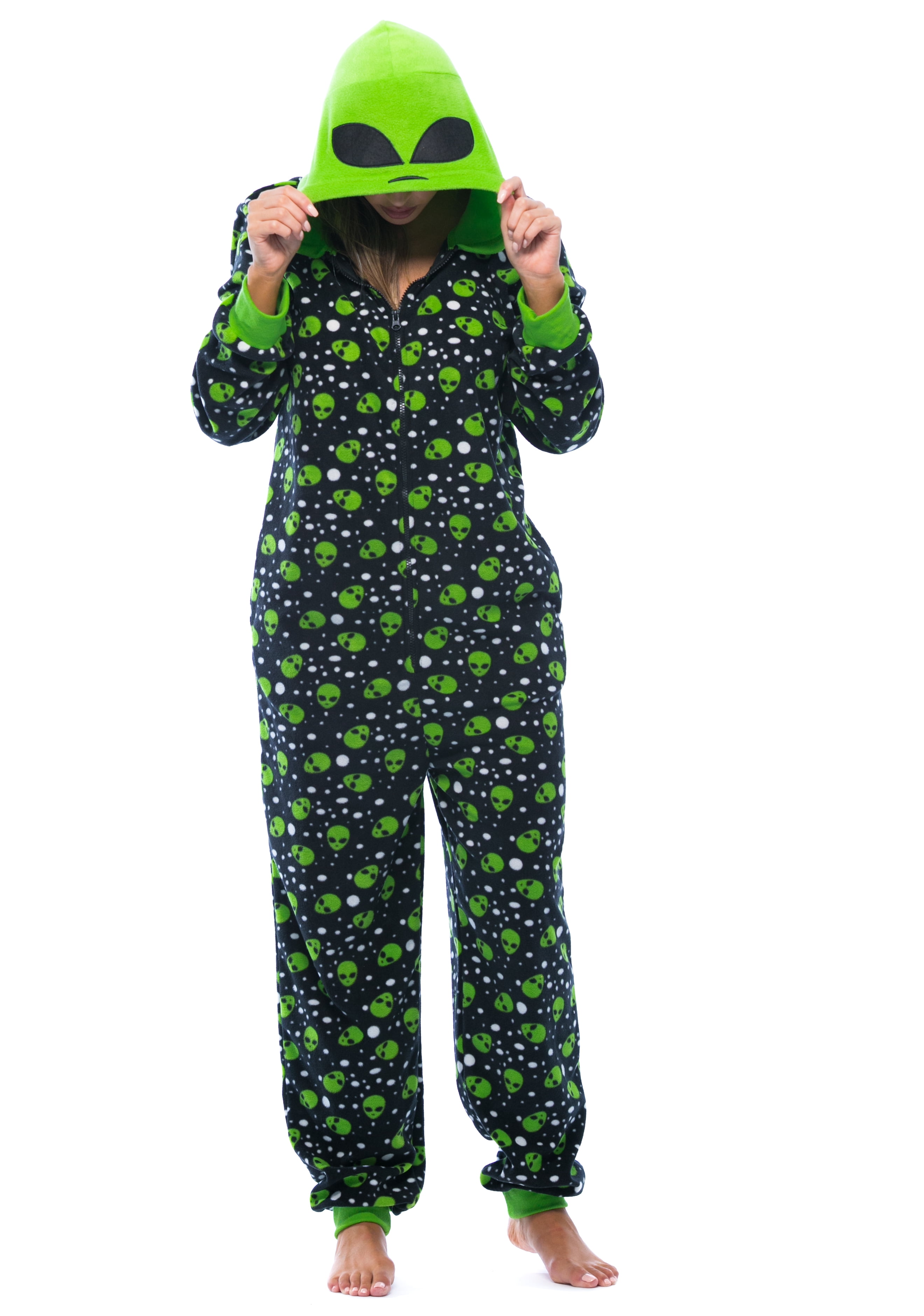 Adults Fleece Hooded Onesie Pajamas for Men – Latuza