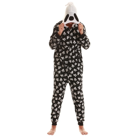 Just Love Men's Adult Onesie Mens Pajamas (Ghost Mens, XX-Large)