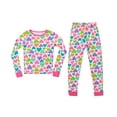 thumbnail image 1 of Just Love Mommy and Me Pajamas Set (Bright Hearts, Girls 2T), 1 of 3