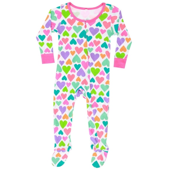 Just Love Mommy and Me Pajamas Set (Bright Hearts, Infant 18 Months)