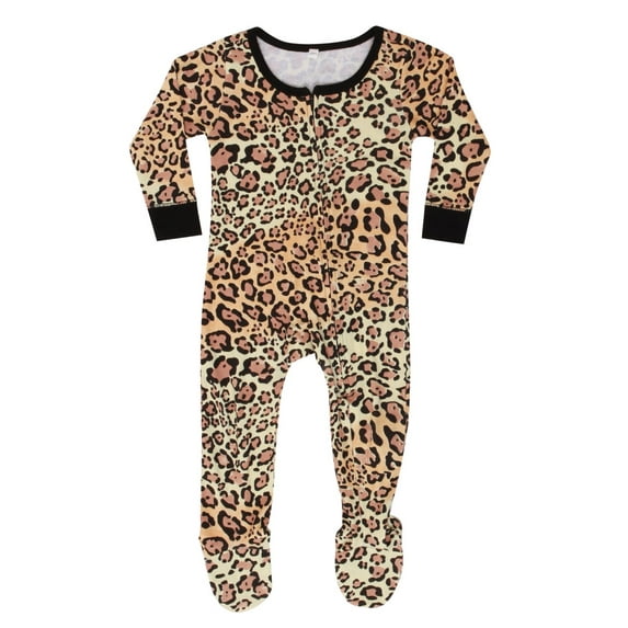 Just Love Mommy and Me Pajamas Set (Leopard, Infant 12 Months)