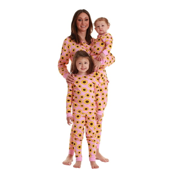 Just Love Mommy and Me Pajamas Set (Sunflower, Womens 3X)