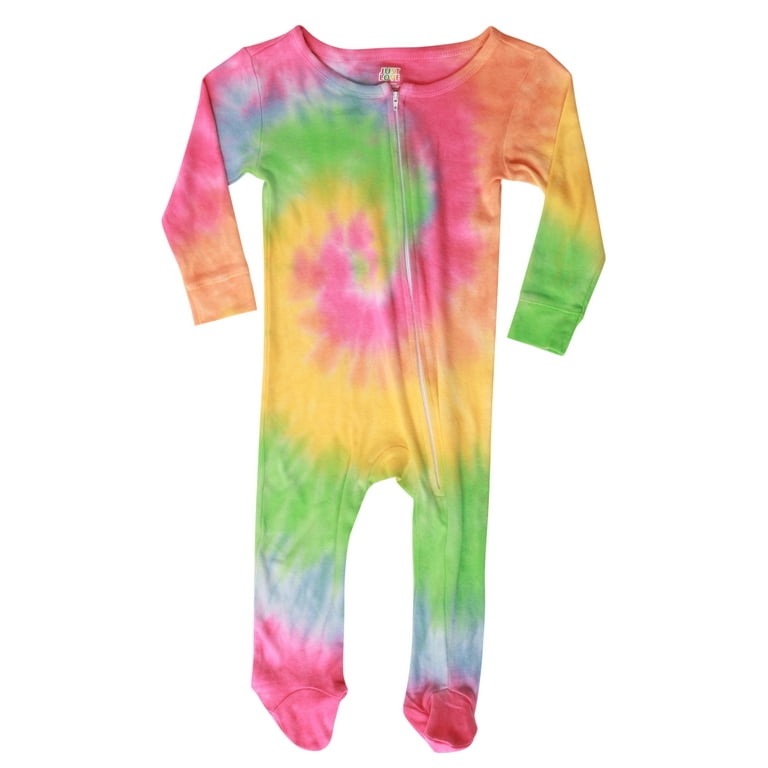 Just Love Mommy and Me Pajamas Set Tie Dye Pastel Bright Newborn 0 3 Months Big Girls