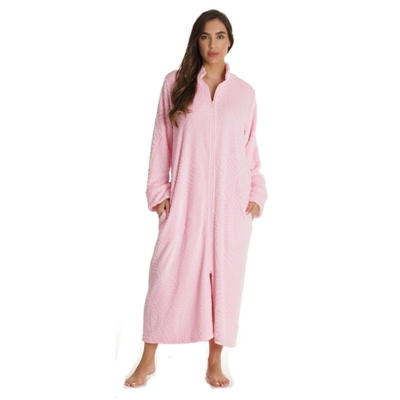 Just Love Plush Zipper Lounger Robe
