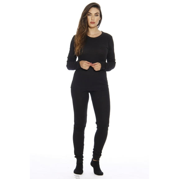 Just Love Women's Thermal Underwear Pajamas Set