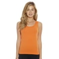 thumbnail image 1 of Just Love Seamless Premium Ladies Tank Top (Orange, 2X 3X), 1 of 3